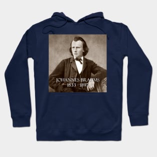 Great Composers: Johannes Brahms Hoodie